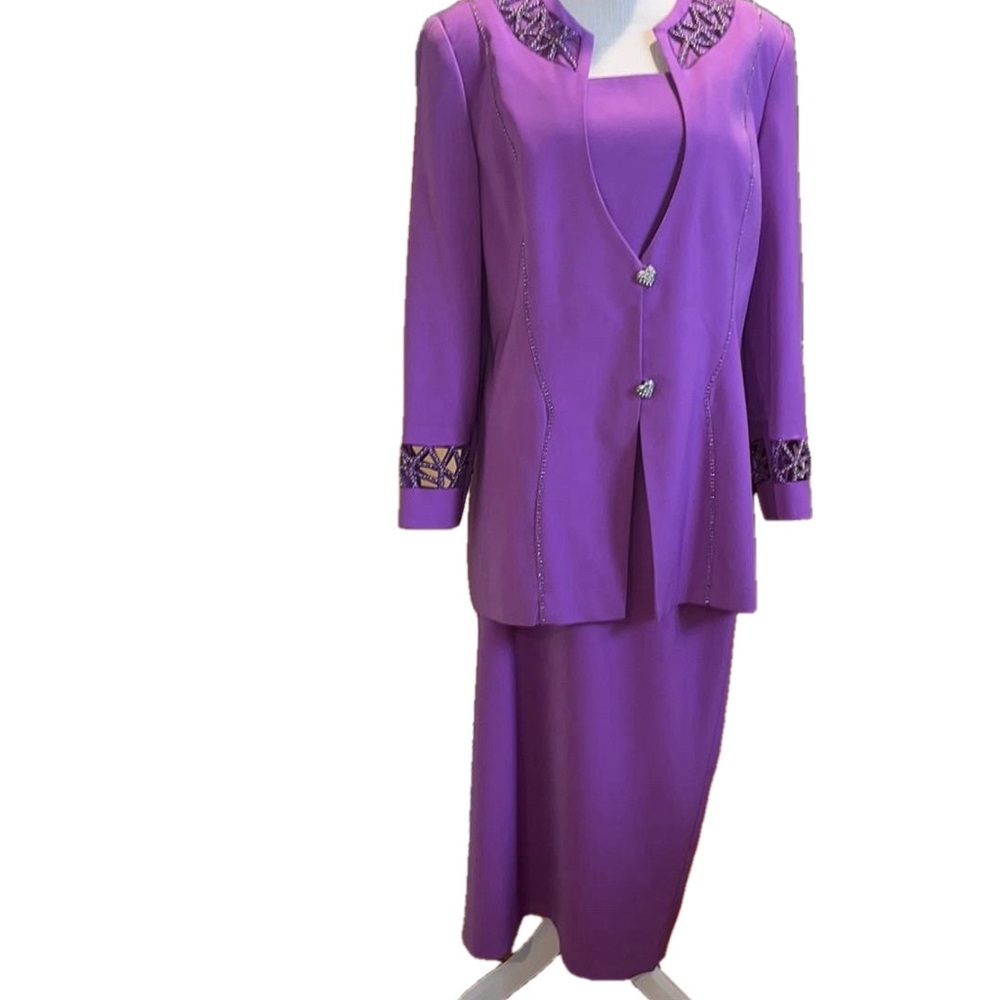 Grace Evening 2-piece suit, size 16